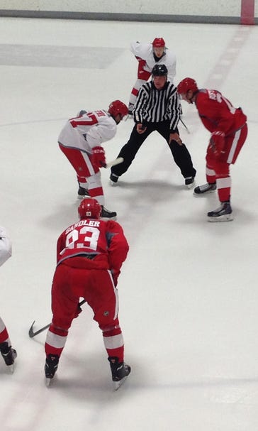 Prospects impress at Wings' first development camp scrimmage